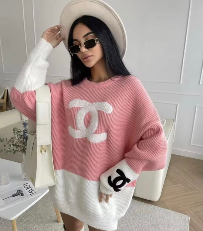 Maglione rosa