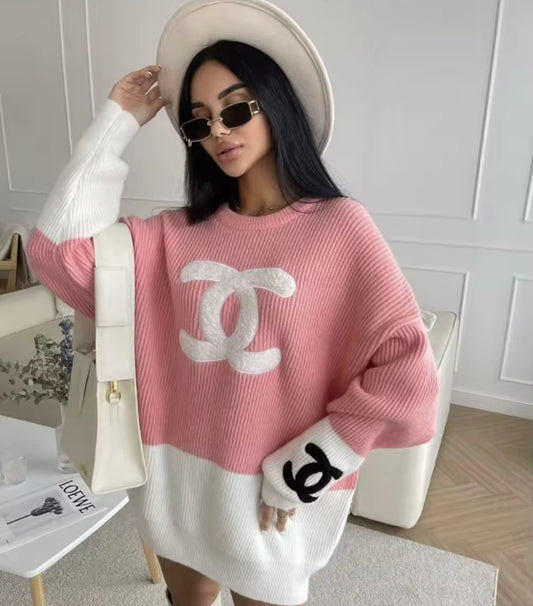 Maglione rosa