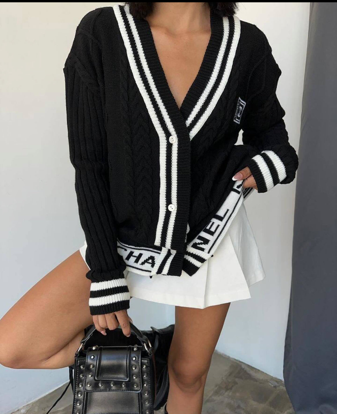 Cardigan corto