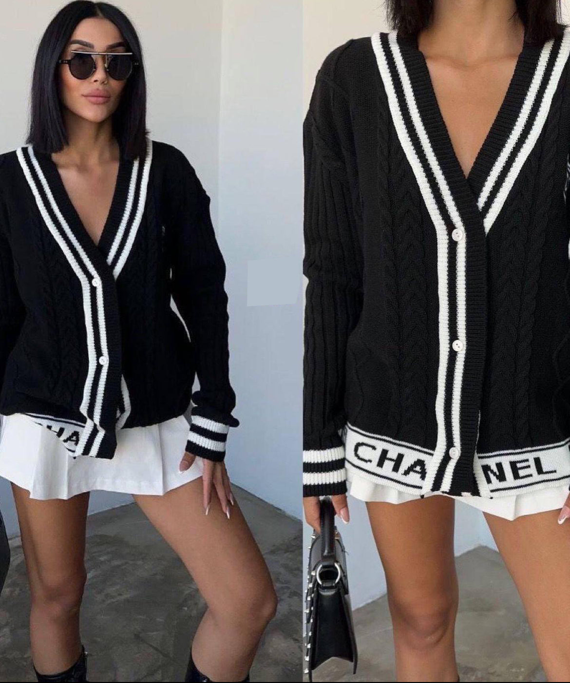 Cardigan corto