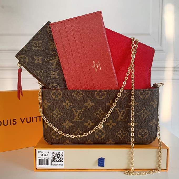 Pochette felice rossa